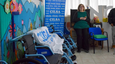 Cilsa entregó 5 sillas de ruedas a Nicapdi