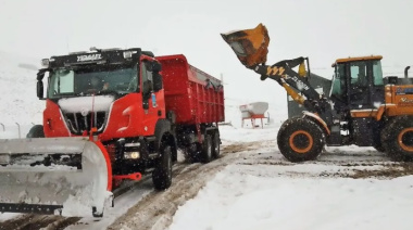 Vialidad Nacional ya trabaja para garantizar rutas seguras ante la llegada del frío