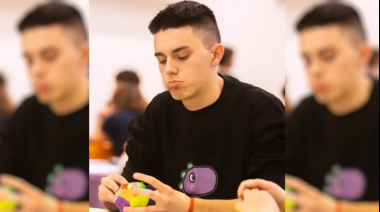 Un argentino es campeón mundial del cubo Rubik: le ganó a los mejores del planeta