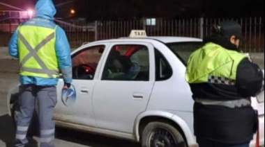Un taxista conducía borracho con 2,5 Gramos de alcohol en sangre en Rawson