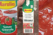 La ANMAT alerta por parásitos en tomate triturado marca Marolio