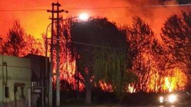 El fuego arrasó con el antiguo parque temático “El Desafío”