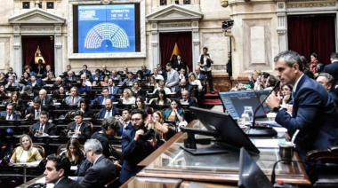 Martín Menem bajó de la sesión el tratamiento de la comisión investigadora por la criptomoneda.