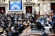 Martín Menem bajó de la sesión el tratamiento de la comisión investigadora por la criptomoneda.