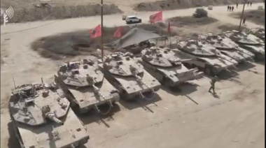 Israel confirmó la entrada de sus tanques en Gaza