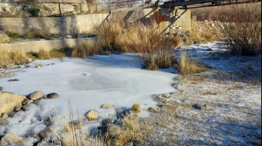 Frío polar en Chubut: Trelew, Madryn y Esquel entre las más heladas del país