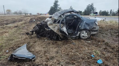 Volvían de un velorio y murieron en un choque frontal