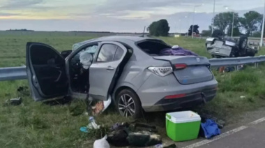 Fatal choque en La Pampa: murió una mujer de Comodoro Rivadavia