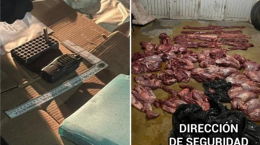 Interceptaron dos camionetas con carne de guanaco y municiones en la Ruta