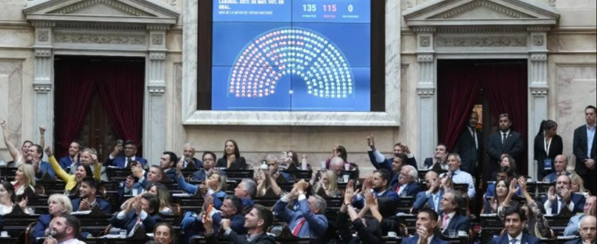 Diputados dio media sanción con cambios y el proyecto vuelve al Senado