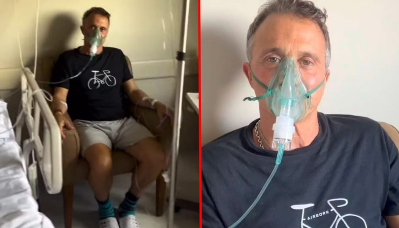 Sergio Lapegüe internado por una neumonía: “Estoy bien, pero quiero ir a casa”