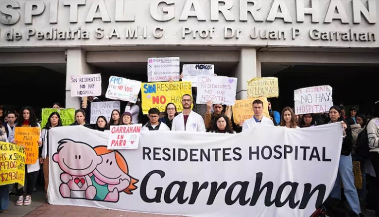 Garrahan en pie de guerra: el aumento no llegó y siguen las protestas