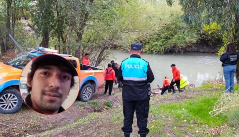 Encontraron el cuerpo de Emanuel Centeno tras una intensa búsqueda