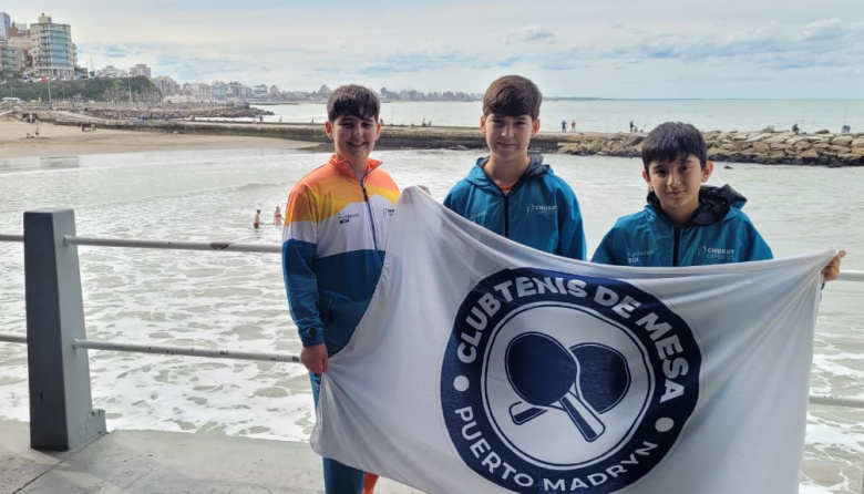 Tenis de mesa chubutense presente en los Juegos Evita en Mar del Plata