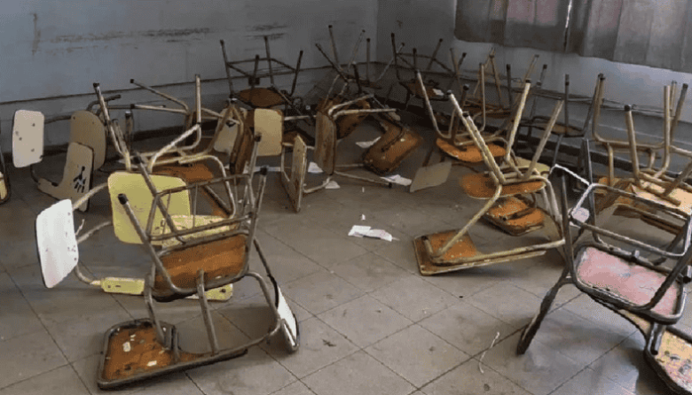 UUD fuera de control: 140 alumnos quedaron libres tras destrozos en una escuela de Godoy Cruz