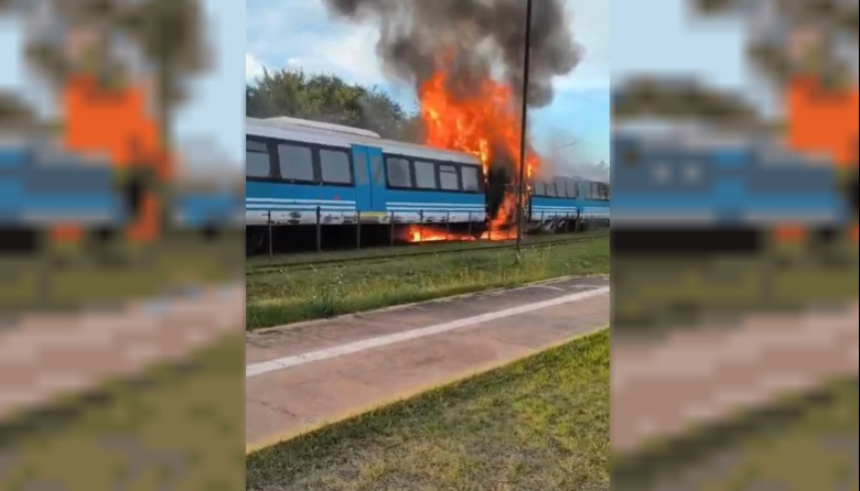 Susto en Córdoba: se incendió el Tren de las Sierras con más de 120 pasajeros a bordo