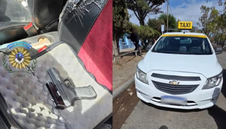 Denunció que el taxista lo amenazó con un arma y terminó detenido frente a la comisaría