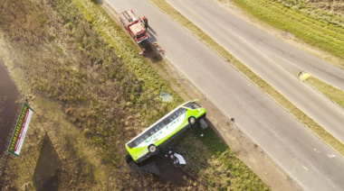 Murió otra pasajera del micro que volcó en Ruta 51