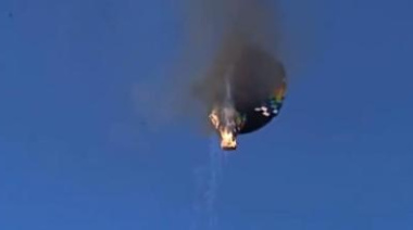 Horror en Brasil: un globo aerostático cayó y dejó ocho muertos