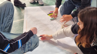 Estudiantes chubutenses arman sus propios mapas y revolucionan la forma de aprender geografía