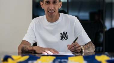 Ángel Di María será presentado hoy como nuevo jugador de Rosario Central