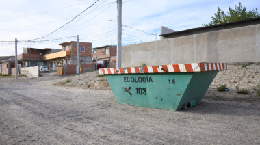 Madryn activa su limpieza XXL con contenedores móviles