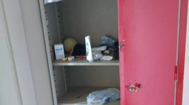 Robaron en el Club Alumni de Madryn y el barrio estalló de bronca