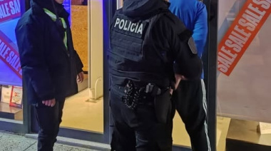 Reventaron un auto, robaron una cartera y cayeron en minutos