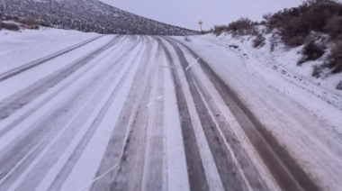 El SMN emitió alerta amarilla por fuertes nevadas y lluvias en Chubut