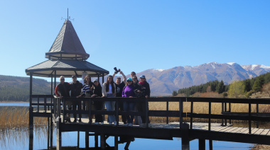 Periodistas e influencers recorrieron la cordillera para mostrar Chubut