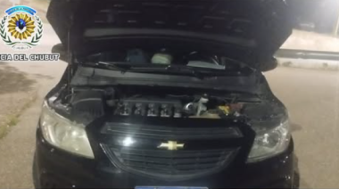 Cayó en Chubut un auto con pedido de secuestro desde Buenos Aires
