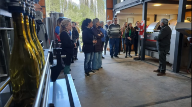 “Arte y Vino”: Trevelin combina paisajes, viñedos y talento local en una muestra única