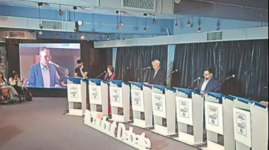 Cinco candidatos debatieron cara a cara en el “Chubut Debate”