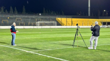 La Conmebol inspeccionó el estadio de Deportivo Madryn y quedó conforme con la infraestructura