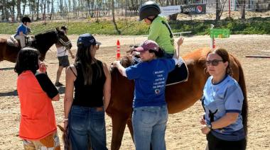 Deporte accesible y equinoterapia: encuentro integrador en el Club de Equitación