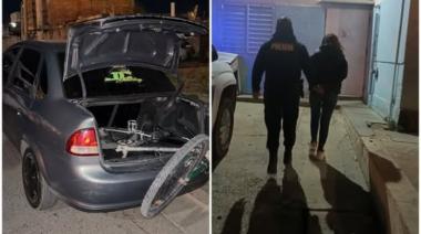 Robó una bicicleta y se escapó en un Uber: terminó detenida a las pocas cuadras
