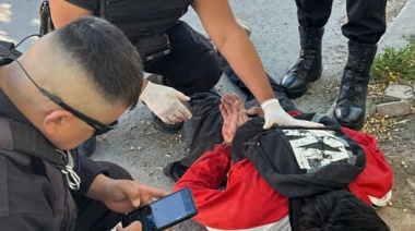 Robó un celular y terminó detenido tras una persecución en pasaje Tacuari