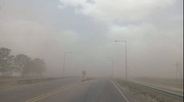 Corte total en ruta 3 por vientos extremos