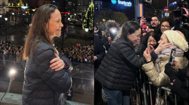 María Corina Machado, tras recibir el Nobel de la Paz: “Estoy convencida de que Venezuela será libre”