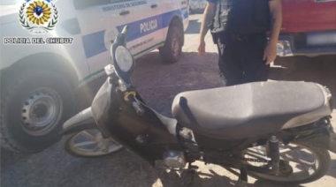 Moto en contramano y fuga a toda velocidad: terminó detenido tras una persecución policial