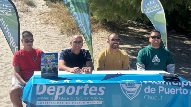 Puerto Madryn lanza “Verano Adolescente” con deportes gratis en la playa