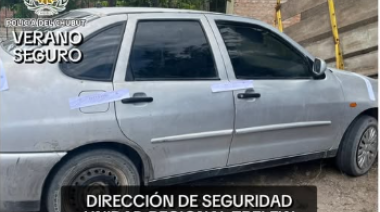 Dolavon: interceptan dos autos con animales faenados y un cordero vivo en plena ruta
