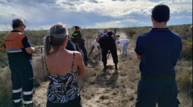 El Doradillo se organiza: vecinos y bomberos se capacitaron para evitar incendios de pastizales