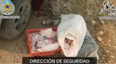 Lo frenaron de madrugada y llevaba carne sin justificar: decomiso en un control policial