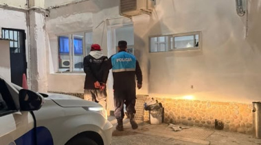 Escuchó un estallido, los filmó y terminaron detenidos