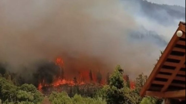 Epuyén: se reavivó un foco en las laderas y ya son más de 12 mil las hectáreas afectadas