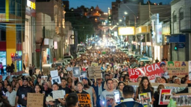 Multitudinaria marcha en Comodoro: el grito de justicia unió a familiares de víctimas y desaparecidos