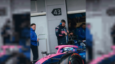 Colapinto brilla en Barcelona: quedó segundo en los test matinales con el nuevo Alpine