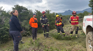 Incendio "Puerto Café": el fuego avanza hacia la Ruta 40 y desmienten peligro en La Hoya