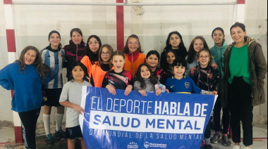 Arranca la Semana de la Salud Mental y Deporte con charlas, formación y acción en cancha